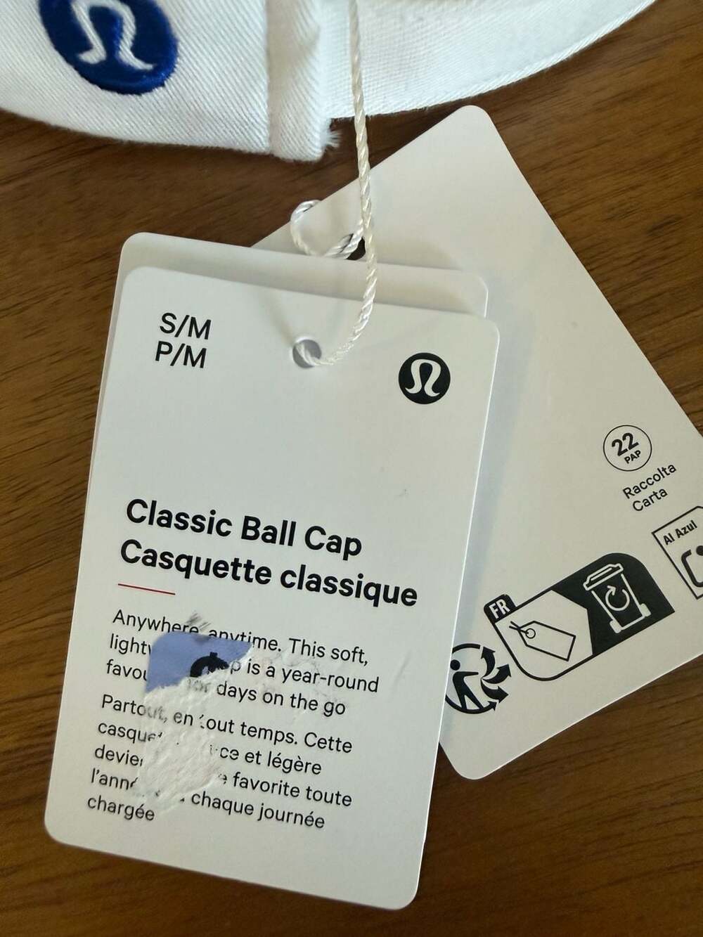 Lululemon Classic Ball Cap Deuce Tennis Club Hat - Picture 4 of 4